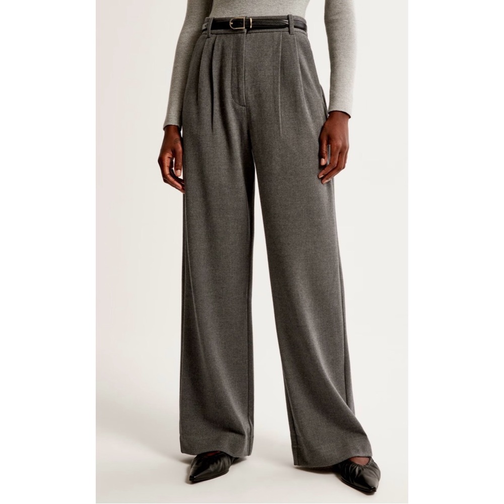 A&F Sloane Tailored Brushed Suiting Pant
